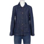 Reduzierte Marineblaue Gant Baumwollblazer aus Baumwolle für Damen Größe XS für den für den Herbst 