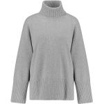 Graue Gant Rollkragen Kaschmir-Pullover für Damen Größe L für den für den Herbst 