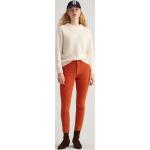 Reduzierte Orange Gant Slim Fit Jeans aus Cord für Damen für den für den Herbst 