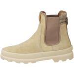Reduzierte Taupefarbene Gant Footwear Chelsea-Boots für Damen Größe 38 