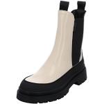 Reduzierte Beige Gant Footwear Chelsea-Boots für Damen Größe 39 