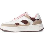 GANT FOOTWEAR Damen YINSY Sneaker, White/Brown, 41 EU