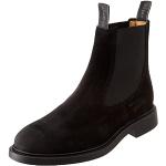 Reduzierte Schwarze Gant Footwear Chelsea-Boots aus Veloursleder für Herren Größe 42 