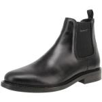 Reduzierte Schwarze Gant Footwear Chelsea-Boots aus Leder Gefüttert für Herren Größe 44 für den für den Winter 