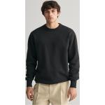 Gant Bio Rundhals-Ausschnitt Herrensweatshirts aus Jersey enganliegend Größe L 