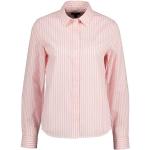 Reduzierte Pinke Gestreifte Preppy Langärmelige Gant Broadcloth Hemdblusen aus Baumwolle für Damen Größe L für den für den Frühling 