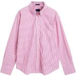 Reduzierte Rosa Gestreifte Langärmelige Gant Hemdblusen für Damen Größe XS für den für den Frühling 