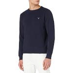 Reduzierte Blaue Gant Rundhals-Ausschnitt Herrensweatshirts Größe XS 