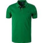 Smaragdgrüne Unifarbene Kurzärmelige Gant Kurzarm-Poloshirts mit Knopf für Herren Größe 3 XL 