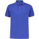 Reduzierte Blaue Kurzärmelige Gant Pique Kurzarm-Poloshirts aus Baumwolle für Herren Größe XL 