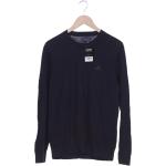 Marineblaue Gant Kaschmir-Pullover aus Wolle für Herren Übergrößen 