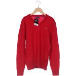 Reduzierte Rote Gant Wollpullover aus Wolle für Herren Übergrößen 