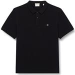 Reduzierte Schwarze Gant Shield Herrenpoloshirts & Herrenpolohemden Größe 5 XL 