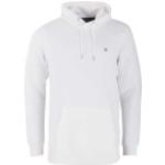 Offwhitefarbene Gant Herrensweatshirts mit Kapuze Größe XL für den für den Herbst 