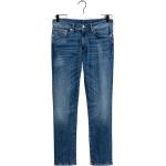 Reduzierte Blaue Gant Jeans-Shorts aus Denim für Herren Weite 34 für den für den Sommer 