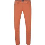 Reduzierte Braune Gant Slim Fit Jeans mit Reißverschluss aus Baumwollmischung für Herren Weite 35, Länge 34 