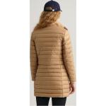 Beige Gesteppte Gant Stehkragen Damensteppmäntel & Damenpuffercoats aus Wolle Größe L für den für den Winter 