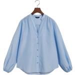 Reduzierte Blaue Gant Festliche Blusen aus Seide für Damen Größe M 