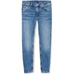 Hellblaue Gant Skinny Jeans für Kinder aus Denim für Mädchen Größe 176 