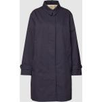Marineblaue Unifarbene Gant Damenmäntel aus Baumwolle Größe XS für den für den Herbst 