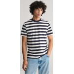 Bunte Gestreifte Maritime Gant T-Shirts aus Jersey für Herren Größe S 