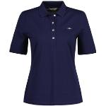Blaue Gant Damenpoloshirts & Damenpolohemden aus Baumwolle Größe XXL 