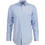 Blaue Langärmelige Gant Herrenlangarmhemden aus Baumwolle Größe 3 XL 