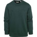 Reduzierte Dunkelgrüne Unifarbene Gant Herrensweatshirts Größe 3 XL 