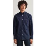 Blaue Gant Broadcloth Button Down Kragen Regular Fit Hemden für Herren Größe L 
