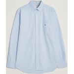 Hellblaue Gant Oxford Button Down Kragen Shirts mit Tasche für Herren Größe XXL 