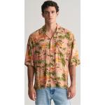 Tropische Kurzärmelige Gant Hawaiihemden aus Viskose enganliegend für Herren Größe XXL für den für den Sommer 