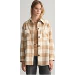 Karo Gant Oxford Hemdjacken aus Baumwolle für Damen Größe M für den für den Herbst 