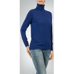 Blaue Gant Rollkragen Rollkragenpullover aus Wolle für Damen Größe XL 
