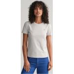 Kurzärmelige Gant Shield T-Shirts aus Jersey für Damen Größe M 