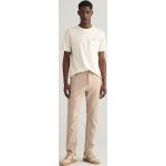 Bestickte Gant Slim Fit Jeans mit Reißverschluss aus Baumwolle für Herren Größe XXL Weite 36, Länge 30 