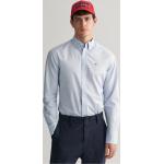 Gant Button Down Kragen Slim Fit Hemden aus Popeline für Herren Größe 3 XL 