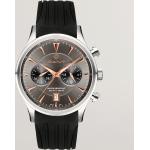 Graue Gant Herrenarmbanduhren aus Edelstahl mit 24-Stunden-Anzeige mit Datumsanzeige mit Mineralglas-Uhrenglas 