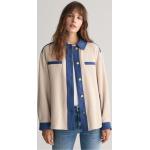 Goldene Gant Hemdjacken aus Baumwollmischung enganliegend für Damen Größe XXL 