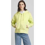 Neongrüne Gant Zip Hoodies & Sweatjacken mit Reißverschluss aus Baumwolle für Damen Größe XXL 