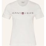 Beige Gant T-Shirts aus Baumwolle für Damen Größe L 