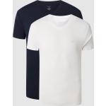 Dunkelblaue Gant T-Shirts aus Baumwolle für Herren Größe L 2-teilig 