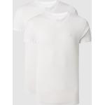 Weiße Gant T-Shirts aus Baumwolle für Herren Größe M 2-teilig 