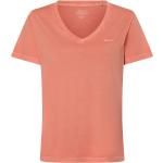 Orange Gant V-Ausschnitt T-Shirts für Damen Größe XS 