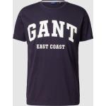 Unifarbene Gant T-Shirts aus Baumwolle für Herren Größe M 