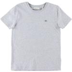 Reduzierte Hellgraue Melierte Gant Shield Kinder T-Shirts Größe 170 