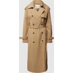 Beige Gant Trenchcoats mit Gürtel aus Baumwollmischung für Damen Größe XL für den für den Herbst 