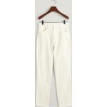 Weiße Gant Slim Fit Jeans aus Baumwolle für Damen Größe XS 