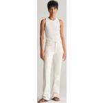 Weiße Gant Slim Fit Jeans aus Baumwolle für Damen 