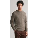 Preppy Gant Rundhals-Ausschnitt Wollpullover aus Wolle für Herren Größe 3 XL 