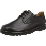 Reduzierte Schwarze Business Ganter Eric Derby Schuhe mit Schnürsenkel in Breitweite aus Leder für Herren Größe 42 